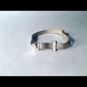 Pandora bracelet with two charms